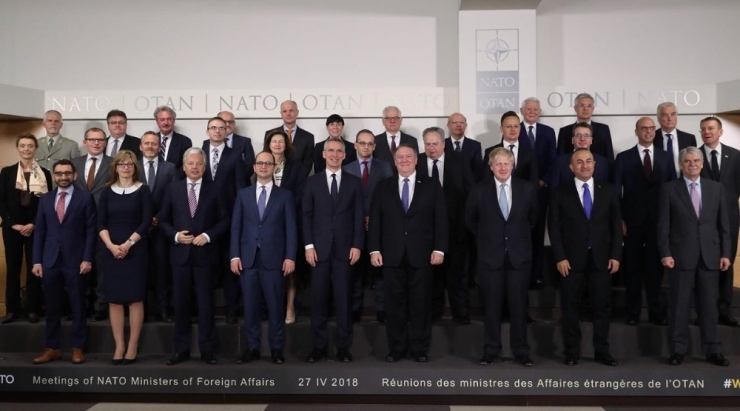 Dışişleri Bakanı Çavuşoğlu, Nato Dışişleri Bakanları Toplantısında