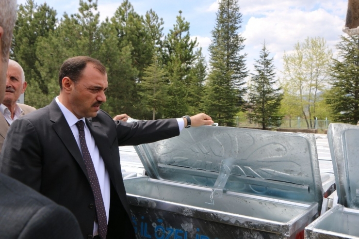 Elazığ’da Köylerde Katı Atık Toplama Projesi