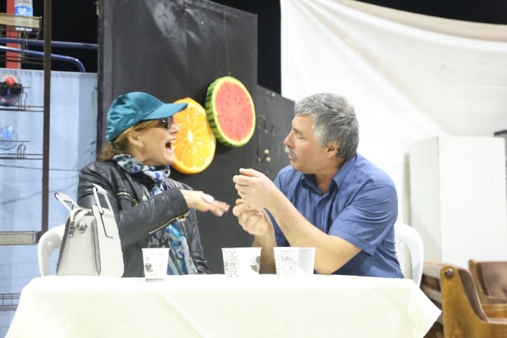 Nazilli Belediyesi Tiyatro Topluluğu, Alamut’ta Sanatseverlerle Buluştu