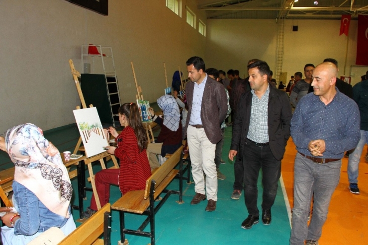 Hizan’da ‘Resim Atölyesi’ Sergisi