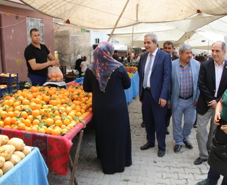 Demirkol Yavuz Selim Mahallesinde Esnafla Buluştu