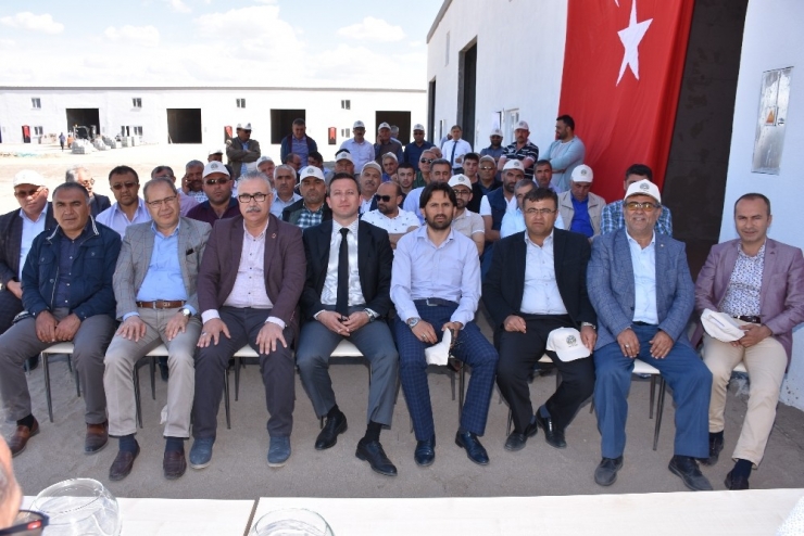 Ortaköy Yunus Emre Tarım Ticaret Merkezinde Kura Çekimi