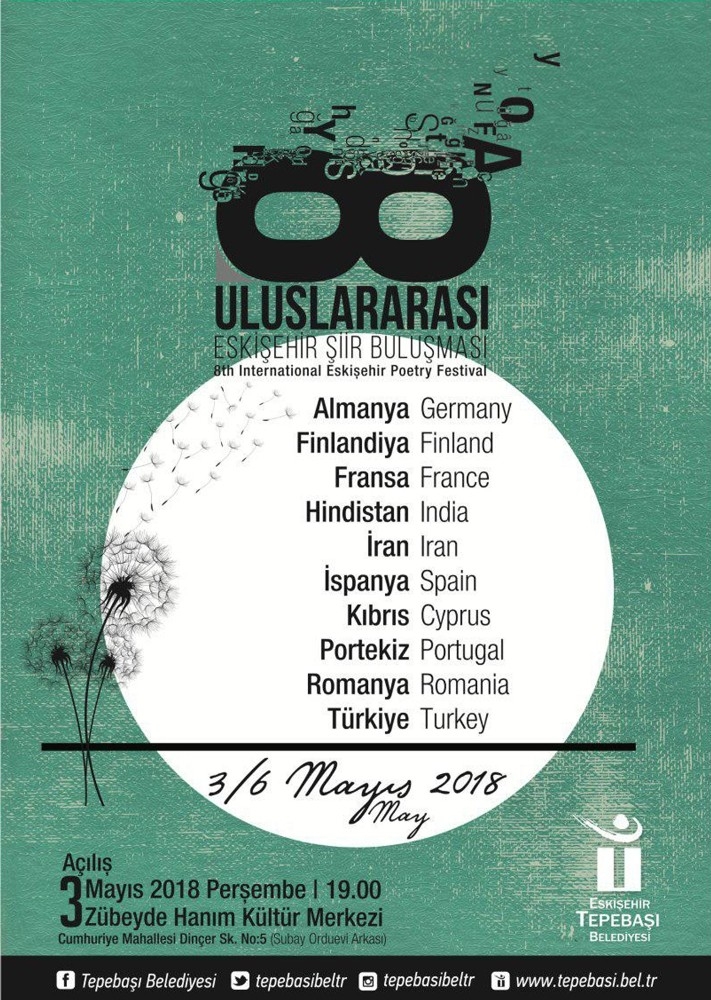 8. Uluslararası Eskişehir Şiir Buluşması Başlıyor