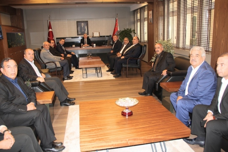 Gtb’den Belediye Başkanları Ve Emniyet Müdürüne Ziyaret