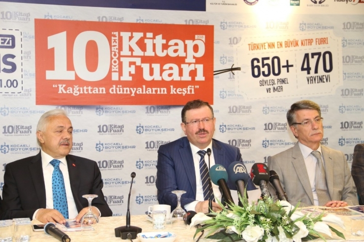 Kocaeli Kitap Fuarı Milyonlarca Kitapla Kapılarını Açıyor