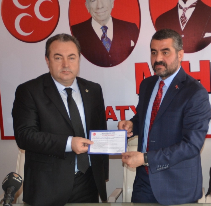 Samanlıoglu, Mhpden Aday Adaylığını Açıkladı