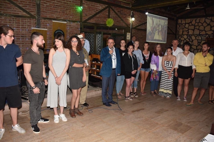 Konuk Öğrencilere Katılım Belgeleri Verildi