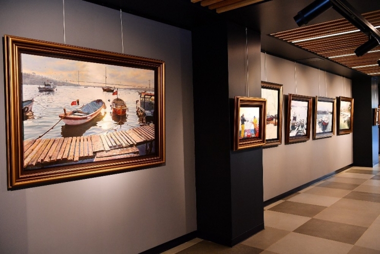 Beylikdüzü 10’uncu Yıl Etkinlikleri ’İçinde Deniz Geçsin’ Sergisi İle Başladı