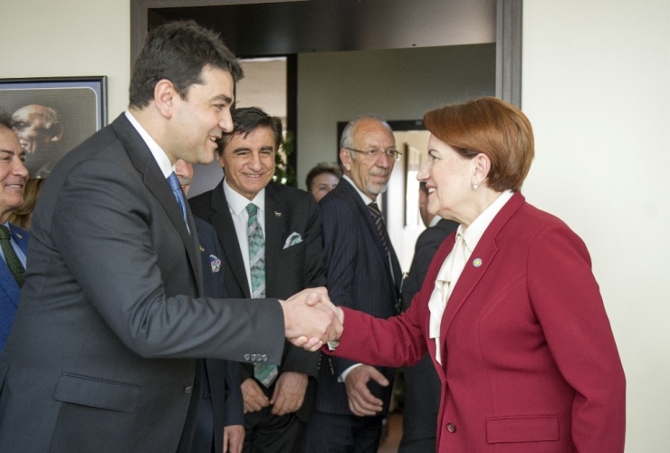 İyi Parti’den Demokrat Parti’ye Ziyaret