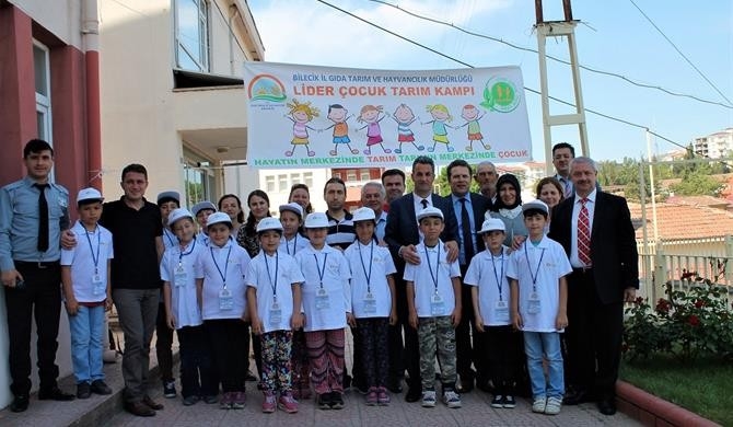 "Lider Çocuk Tarım Kampı"nın Beşincisi Bilecik’te Başladı