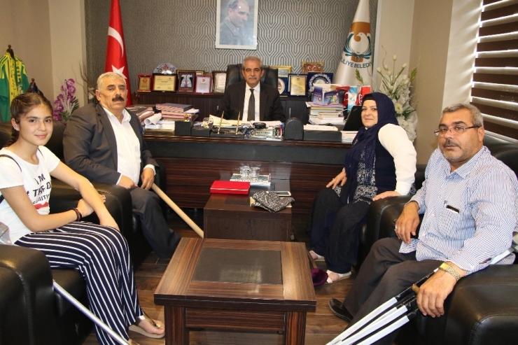 Şanlıurfa Bedensel Engelliler Derneği Demirkol’u Ziyareti Etti