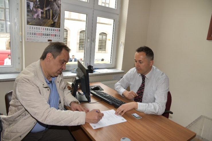 Başkan Aksu, Cumhurbaşkanı Adayı İçin İmza Verdi