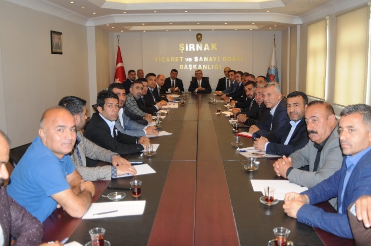 Müsteşarı Dilemre Şırnak’taki Sanayicileri Dinledi