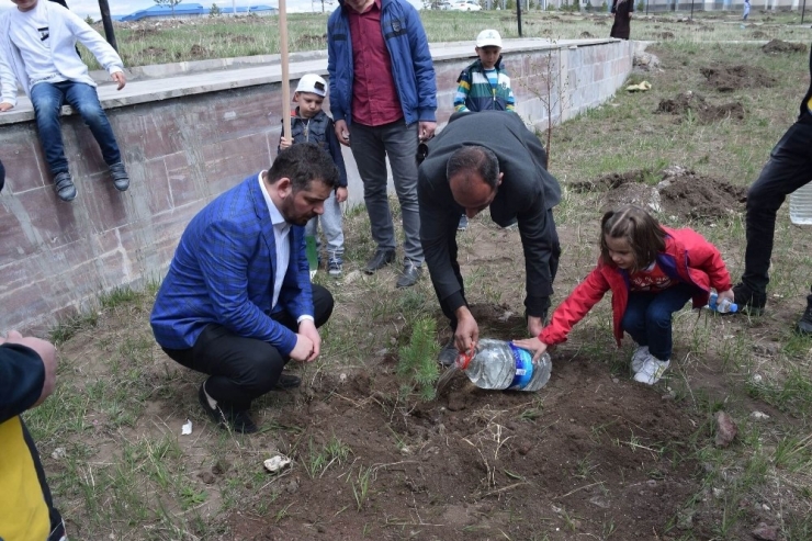 Kars’da Fidan Dikimi Yapıldı