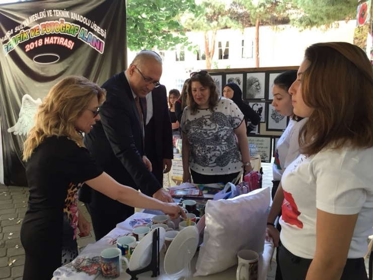 Başkan Yardımcısı Karaoğlu, İki Okuldaki Fuar Ve Sergiyi Gezdi