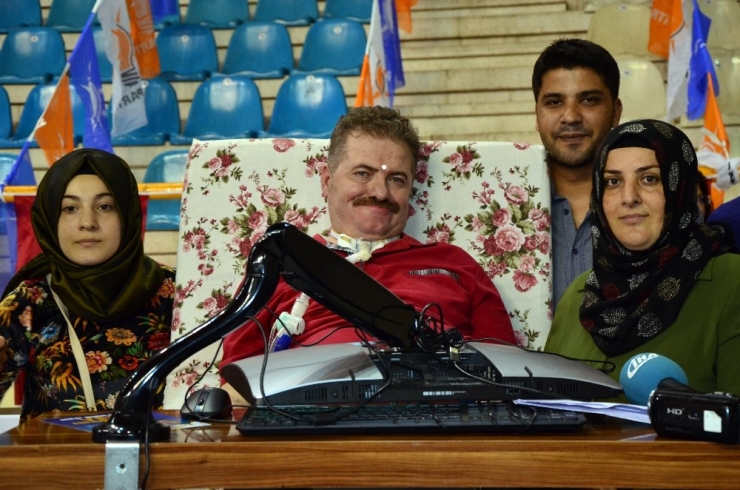 Als Hastası Yasin Asma Milletvekilliği Yolunda