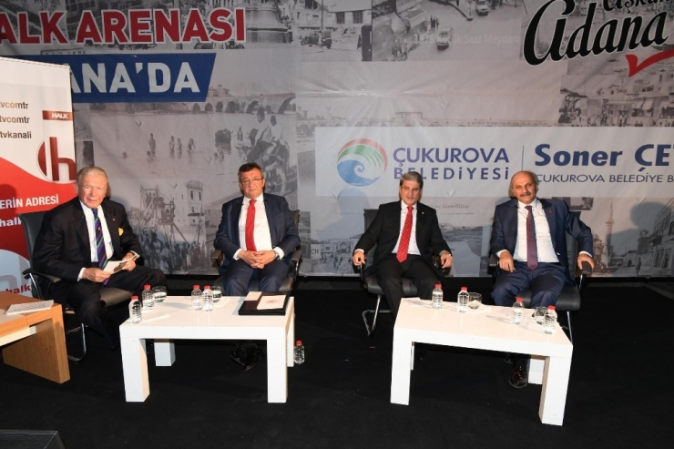 Halk Arenası Çukurova’da Mitinge Döndü