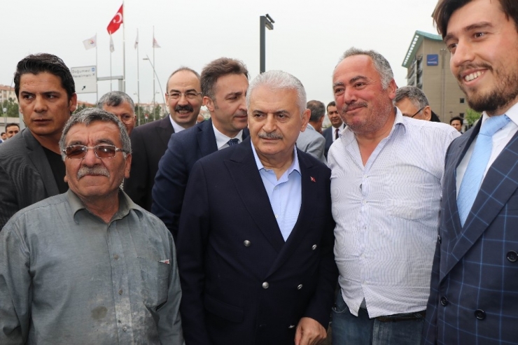 Başbakan Binali Yıldırım, Kto Ve Kayso’yu Ziyaret Etti