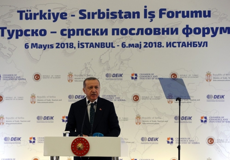 Cumhurbaşkanı Erdoğan: “Belgrad-saraybosna Otoyolu Projesini Dostluk Projesi Olarak Görüyoruz”