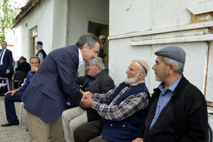 Başkan Ataç 4 Mahallede Yağmur Duasına Katıldı