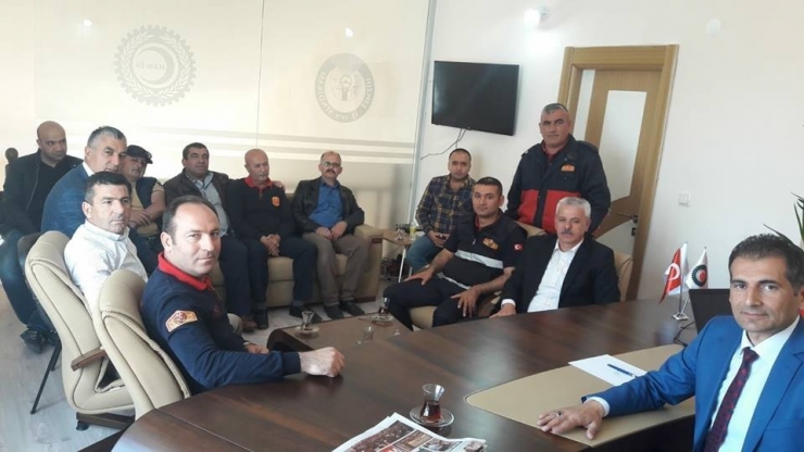 Niğde Hizmet-iş Sendikasına Ziyaretler Sürüyor