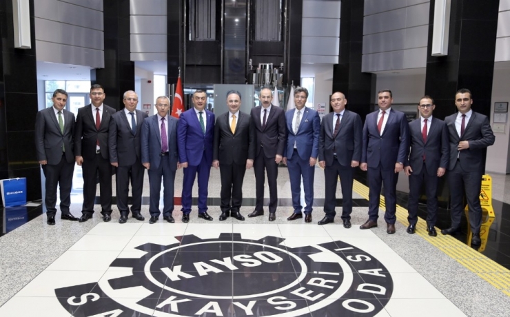 Halkbank Genel Müdüründen Kayso’ya Ziyaret