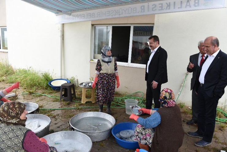 Başkan Yılmaz Köy Hayırlarında