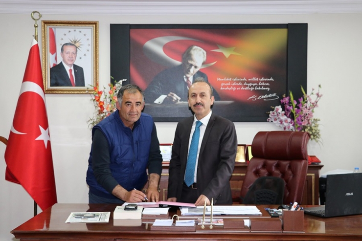 Kars’ta, “Bireysel Sulama Sistemi Desteklemesi” Hibe Sözleşmesi