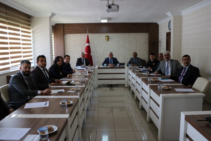 Niğde’de Seçim Güvenliği Toplantısı Yapıldı
