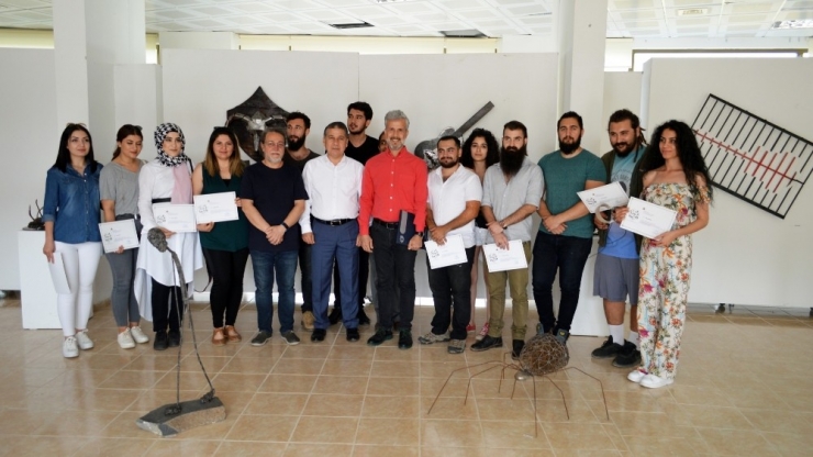 Öğrencilerin ’Metal’ Sergisi