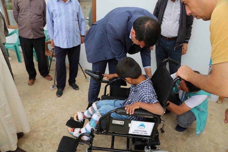 Sosyal Medyada Gündeme Gelen Engelli Vatandaşa Yardım Eli