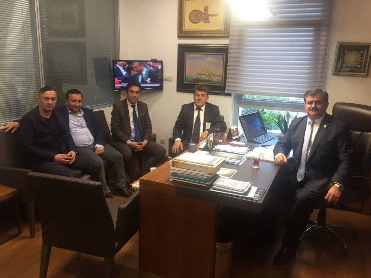 Alaplılı Gazetecilerden Tbmm’ye Ziyaret
