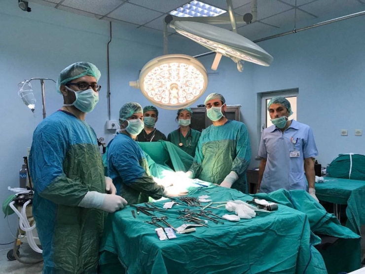 Devlet Hastanesi’nde İlk Neşter Vuruldu