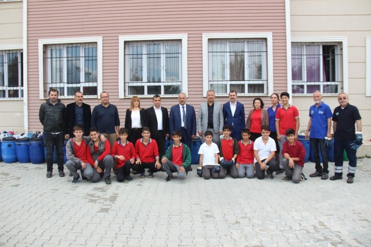 Samandağ’da Atık Yağ Toplama Kampanyası