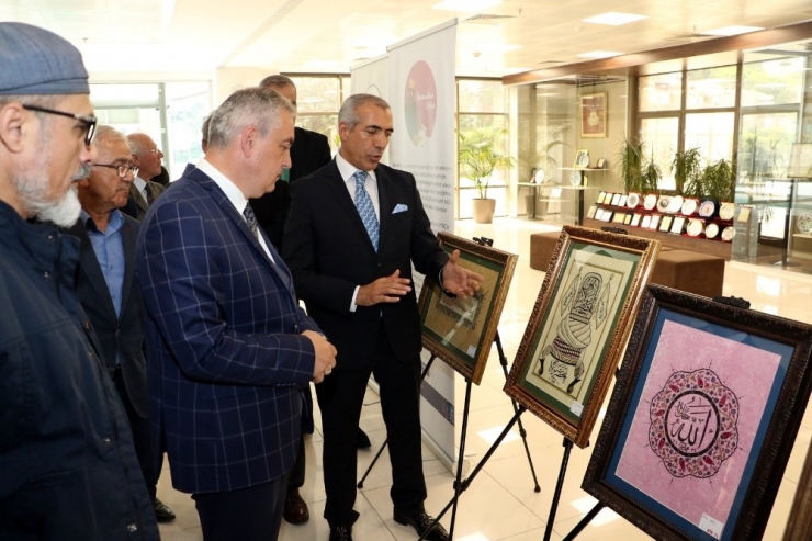 Eyüpsultan’da Aşk-ı Hat Sergisi Açıldı