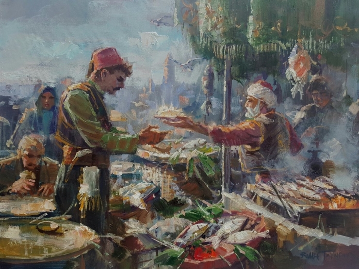 Ünlü Ressam Remzi Taşkıran’ın 35 Tabloluk ’İstanbul Ve Anadolu Resimleri’ Sergisi Ankara’da