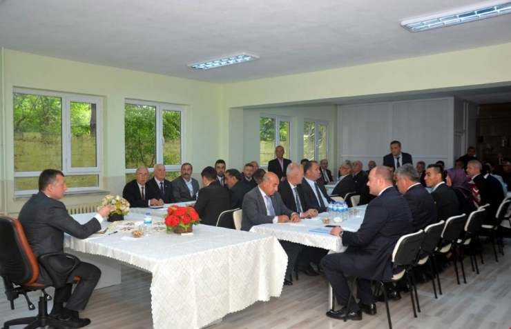 Vali Büyükakın İnhisarlılar İle Buluştu