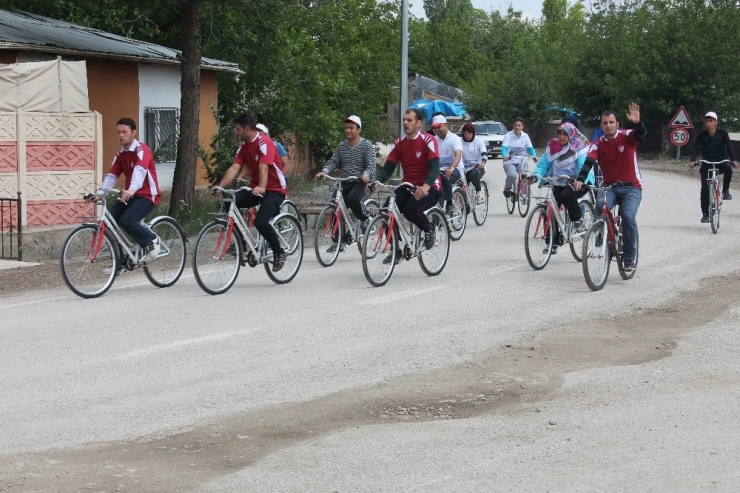 Elazığ’da Engellilerin Katıldığı Bisiklet Turu Düzenlendi