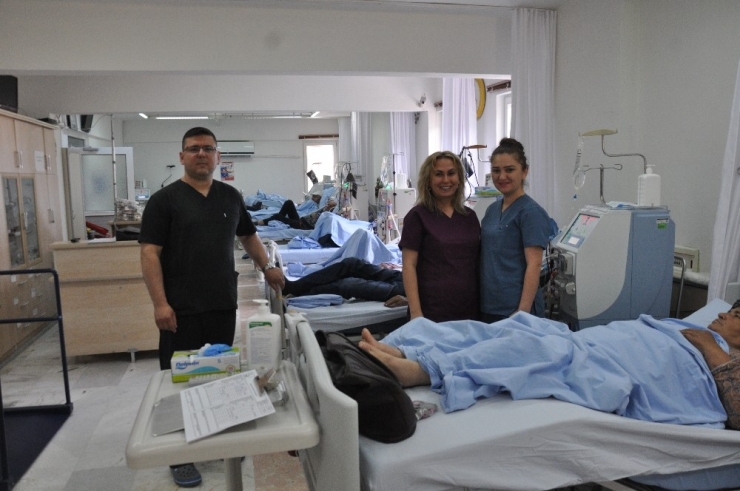 Finike Diyaliz Ünitesinde 3. Seans Başladı