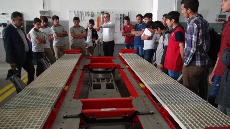 Öğrenciler Seçebilecekleri Mesleklerin Çalışma Koşullarını Yerinde Gördü