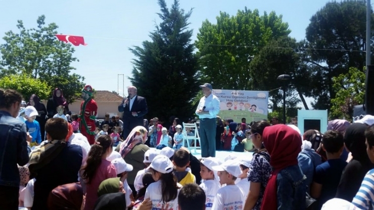 Kur’an Kurslarının Minik Öğrencileri Şenlikte Buluştu