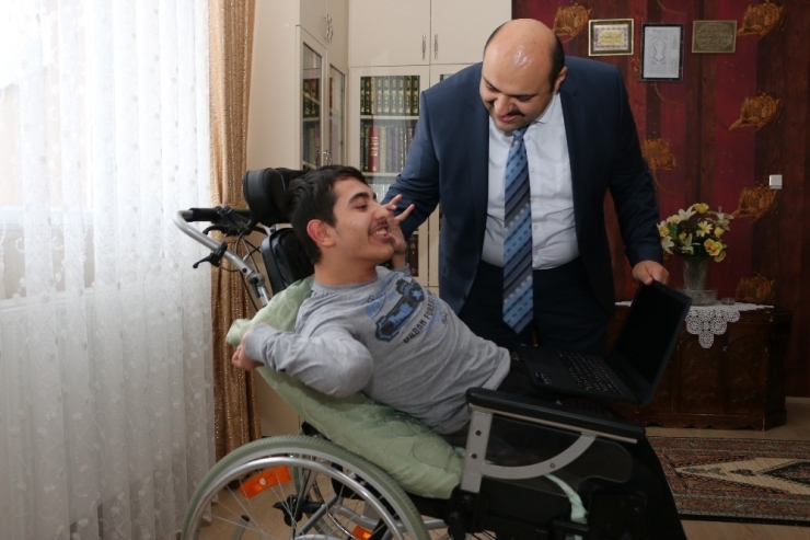 Engelli Enes’in Hayali Gerçek Oldu