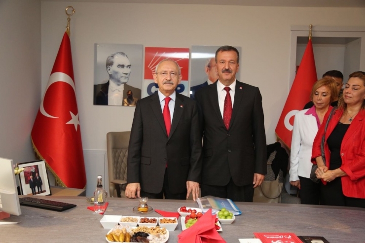 Mersin’de Chp’nin Yeni İl Binası Kılıçdaroğlu’nun Katılımı İle Açıldı