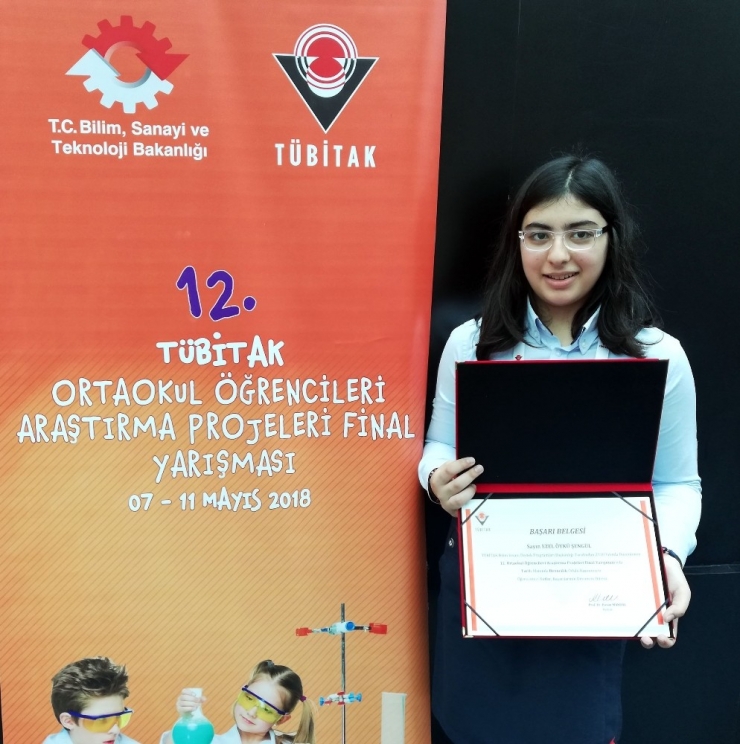 Sanko Ortaokulu Öğrencisinin Tübitak Başarısı