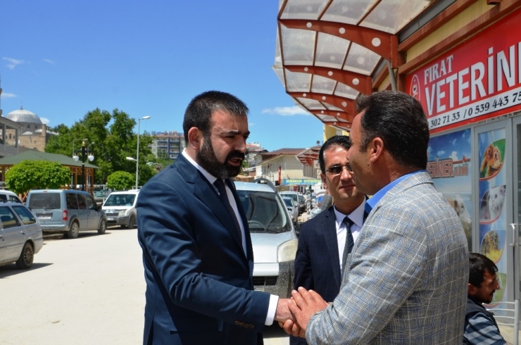 Mhp Aday Adayı Gören Darende İlçesini Ziyaret Etti