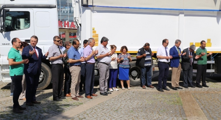 Burhaniye’de Çöp Transfer Aracı Filoya Katıldı