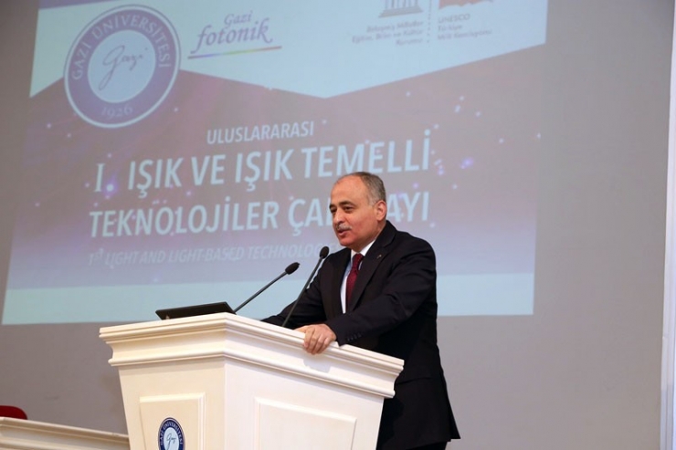 Gazi’de "Işık Ve Işık Temelli Teknolojiler Çalıştayı" Düzenlendi