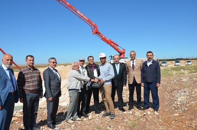 Haran Tıp’a Cami Yapımı İçin İlk Harç Döküldü