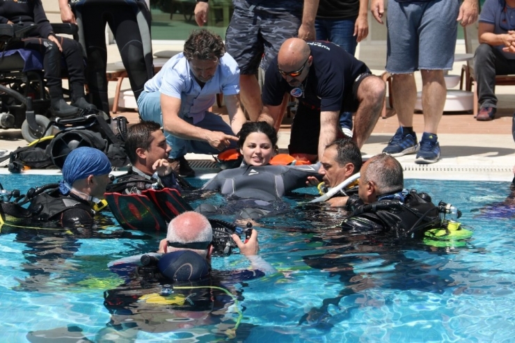 Engelliler Su Altı Dünyasının Güzelliklerini Keşfedecek