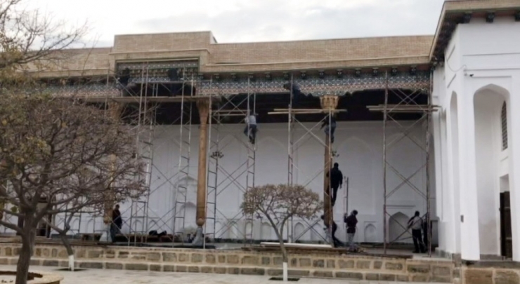 Buhara’daki Şah’ı Nakşibend Bahattin Buhari Türbesi Restore Ediliyor